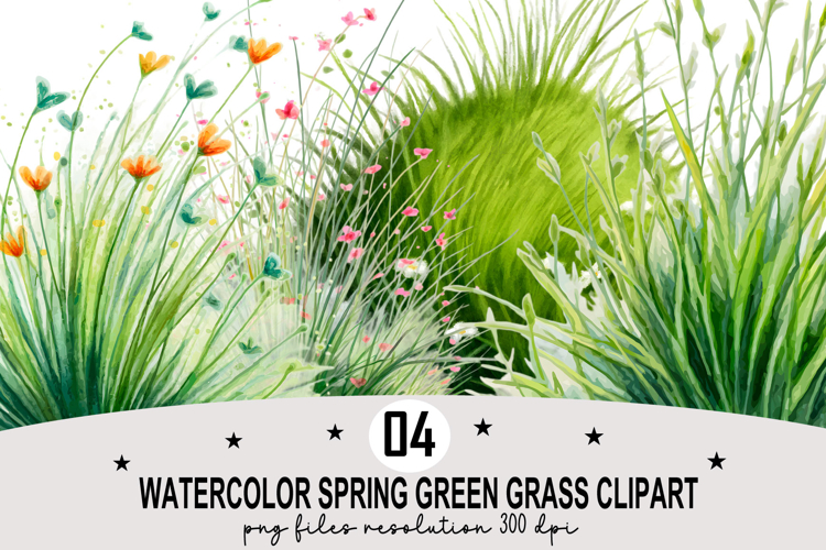 Green Grass Clipart Image 7