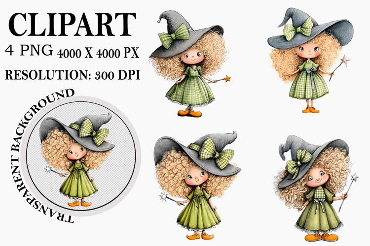 Halloween Bow Clipart Watercolor PNG