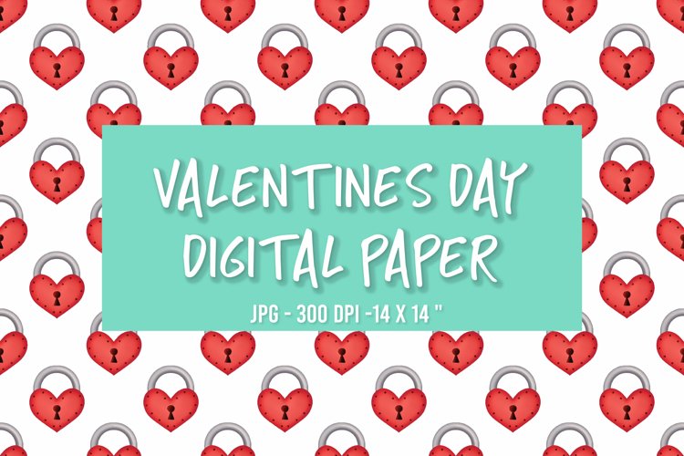 Valentine Digital Paper Image 18