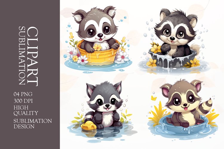 Raccoon Illustration Image 7
