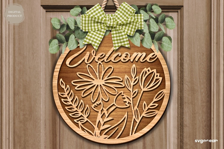 Spring Porch Sign Svg Image 22