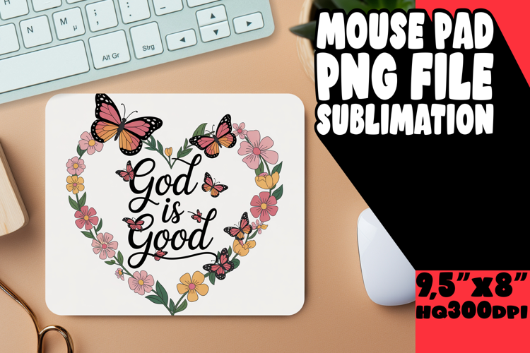Timeless desk PAD Classic Design, Butterfly