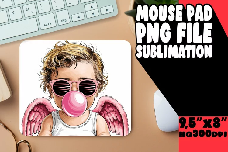 ENCHANTED mouse MAT Gift Inspiration, Cupid