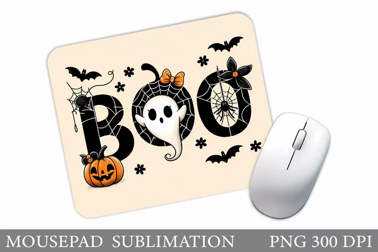Halloween Mouse Pad Design. Halloween Sublimation