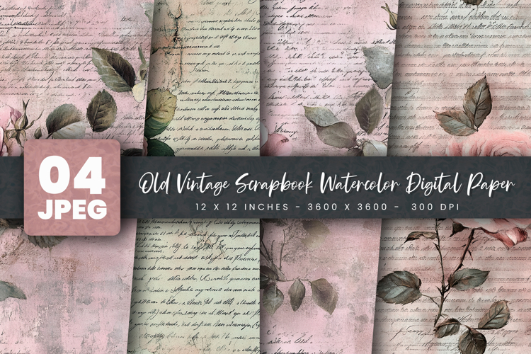 Old Paper Texture Image 17