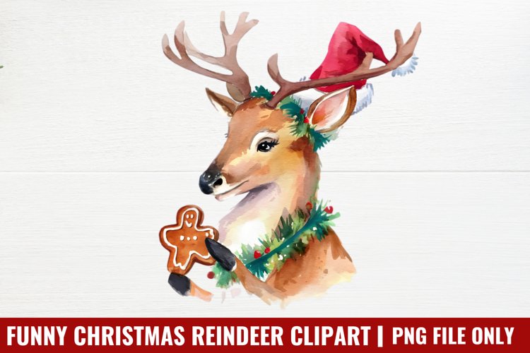 Reindeer Clipart Image 12