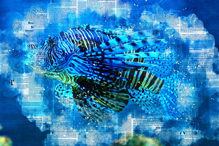 Printable CUTE FISHES 7 different formats Pack 48