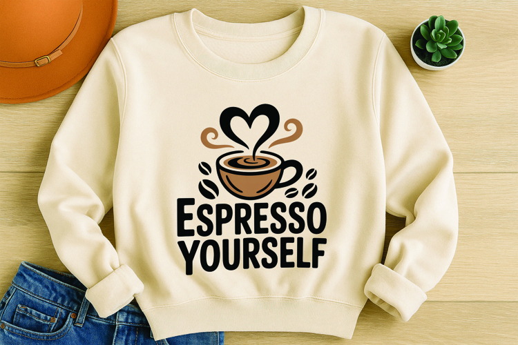 Coffee Quote SVG T-Shirt Design