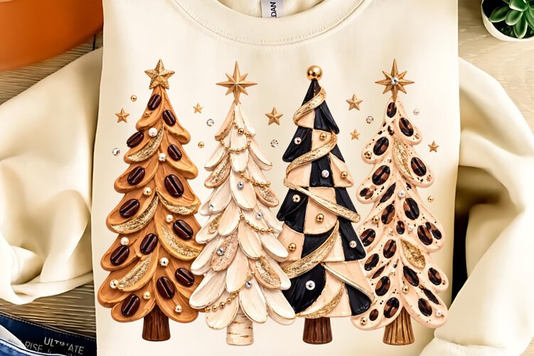 Christmas Tree PNG, Christmas Tree Sublimation, Christmas example image 1