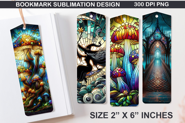 Bookmarks Sublimation - Halloween Holly Berries PNG Design