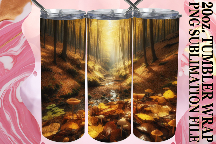 Thanksgiving Tumbler Wrap Image 2