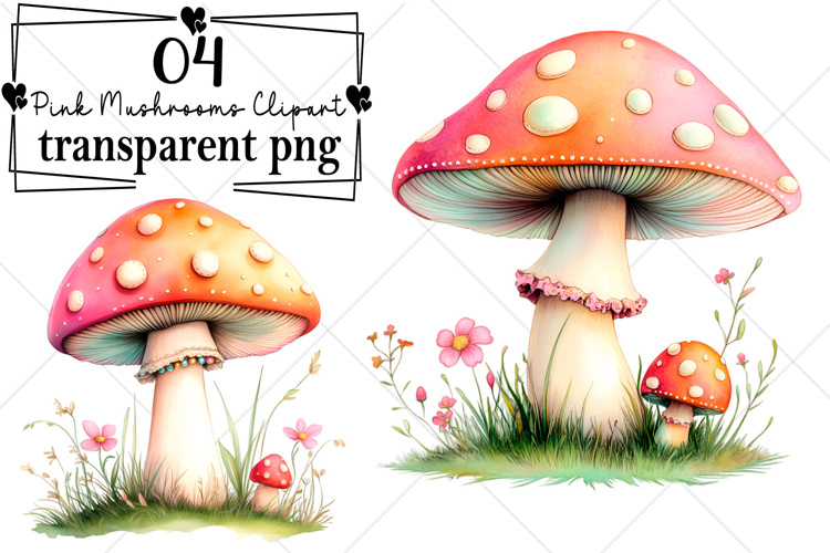 Fungi Clipart Image 8