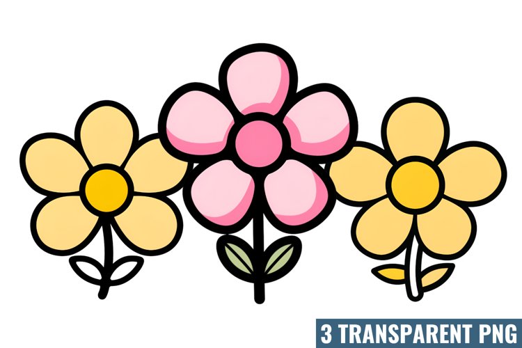 Retro Happy Smiles Clipart, Happy Smiles Watercolor