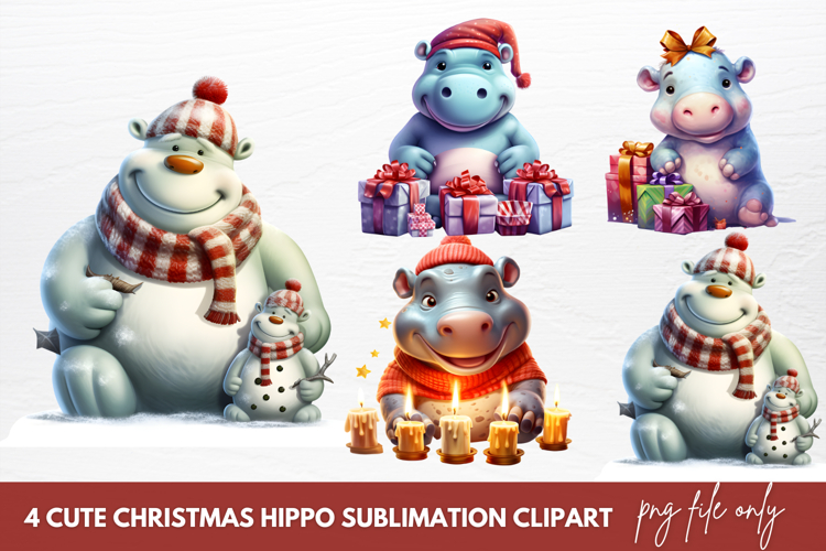 Hippo Clipart Image 13