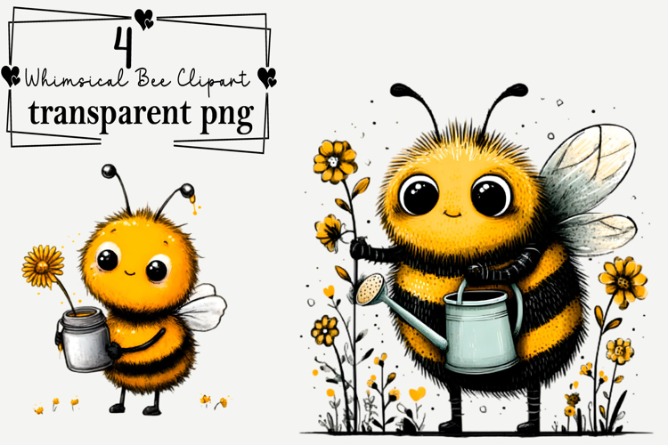 Cartoon Bee Clipart Image 10
