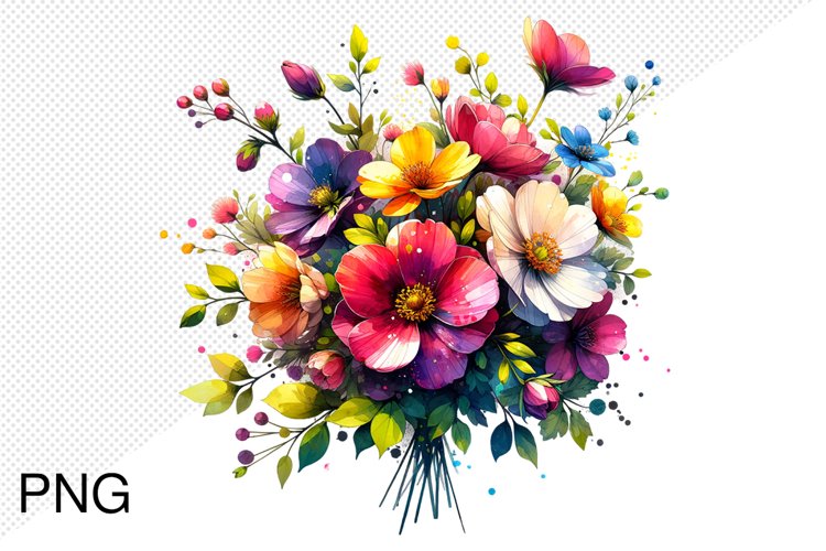 Spring Flowers Clipart Image 14