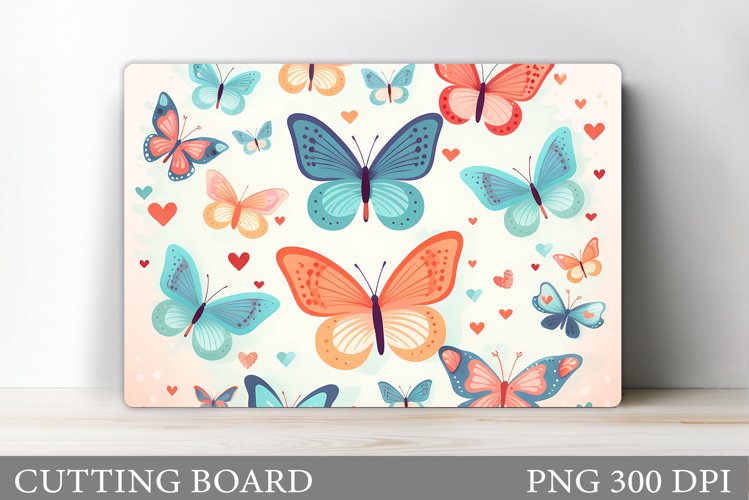 Butterflies Cutting Board. Butterflies Kitchen Cutting Board