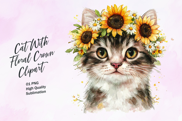 Cute Cat Illustration Image 4