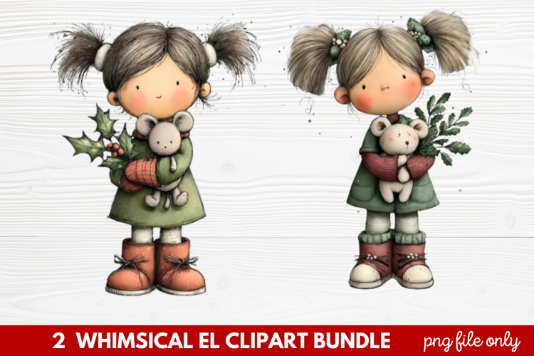Cute Elf Clipart Image 11
