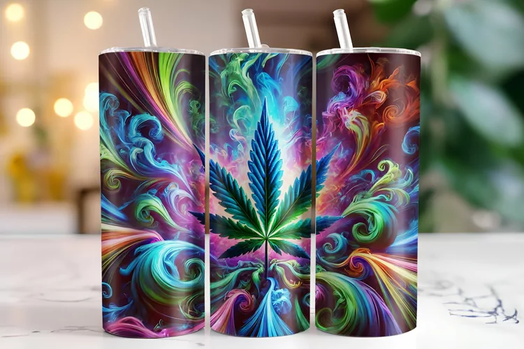 Marijuna Tumbler Wrap | Sublimation | Tumblers