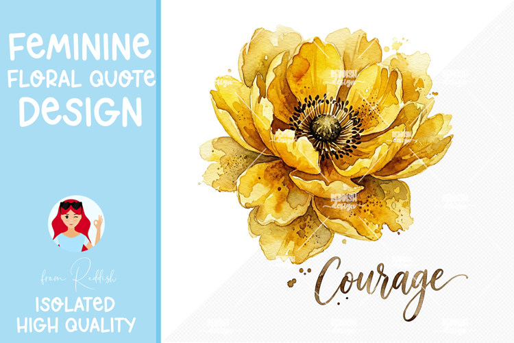 Watercolor Flowers Image 23