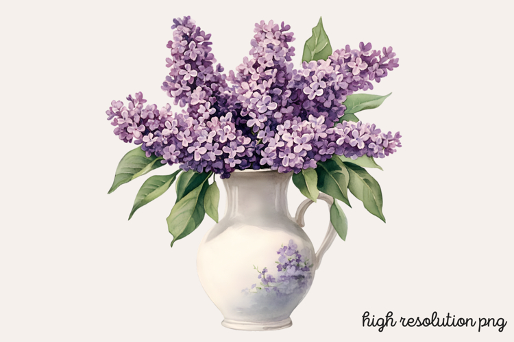 Lilac Illustration Image 23