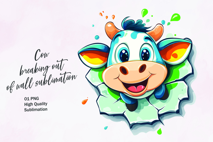 Cartoon Cow Image 23
