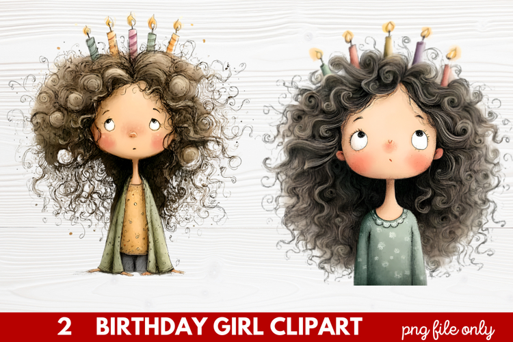 Birthday Girl Clipart Image 24