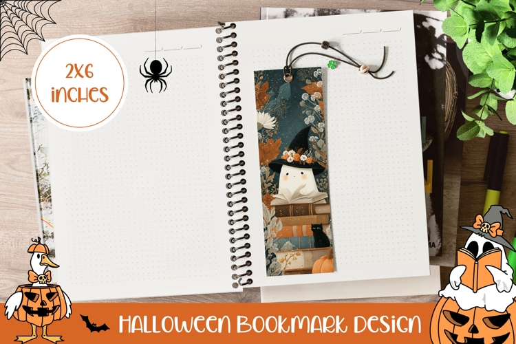 Printable Halloween Bookmark Image 12