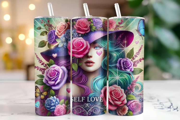 Self love Tumbler Wrap | Sublimation | Tumblers