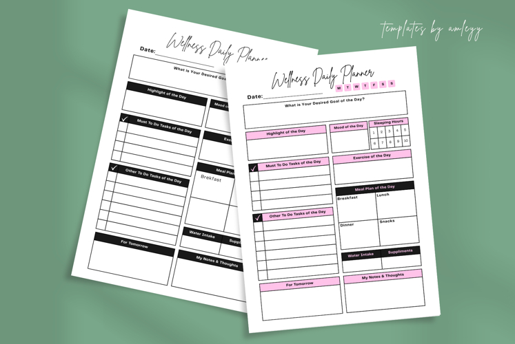 Goal Setting Planner Template Image 8