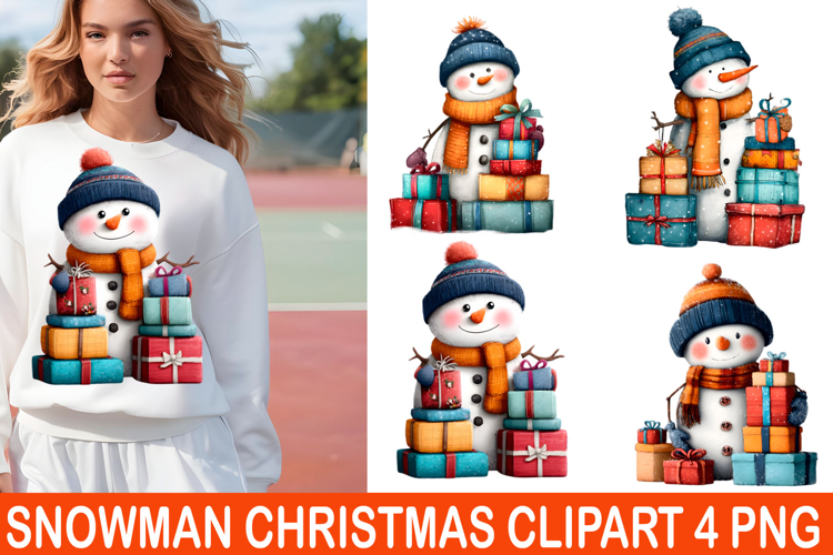 Snowman Sublimation Image 7
