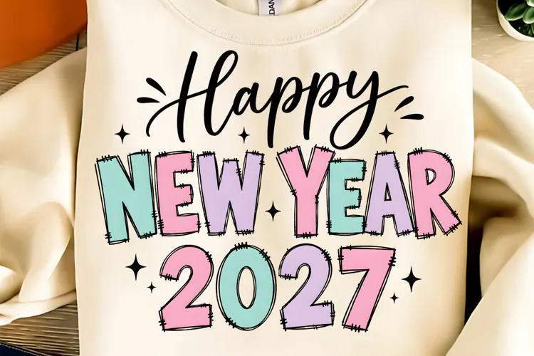 Happy New Year 2027 PNG, Happy New Year 2027 PNG
