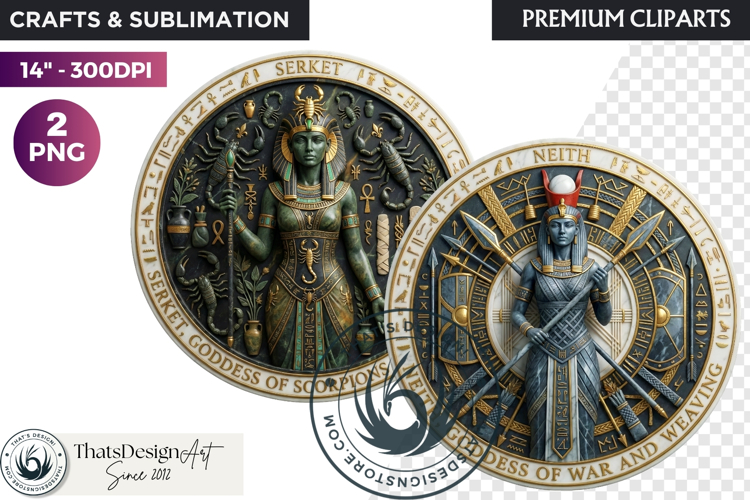 Ancient Egyptian Gods Pantheon Mythology Graphics cliparts