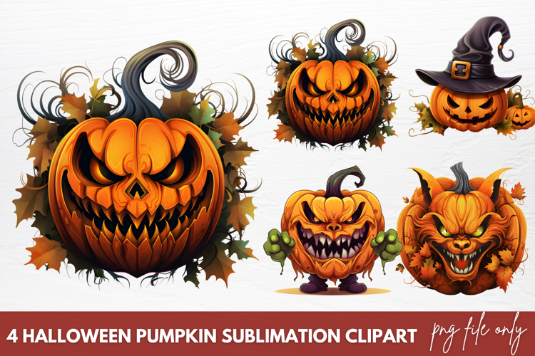 Pumpkin Halloween Clipart Image 8