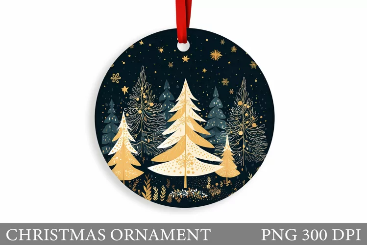 Christmas Tree Christmas Ornament Sublimation