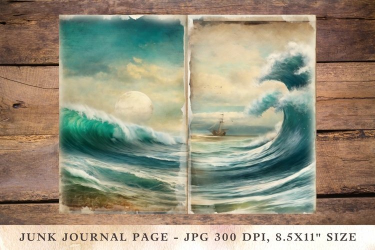 Ocean Wave Clipart Image 2