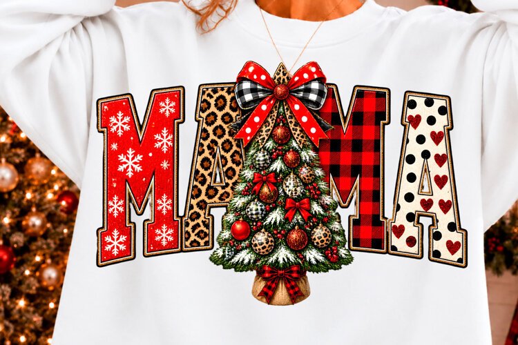 Merry Christmas Tree Shirt Design example image 1