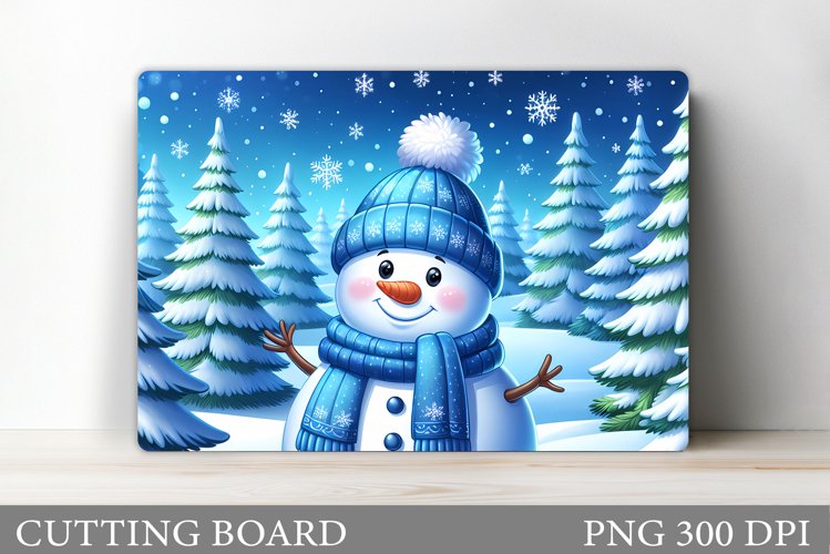 Cute Snowman Clipart Image 6