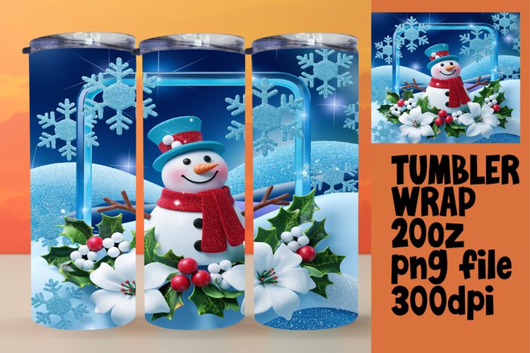 Christmas Tumbler Wrap Image 20