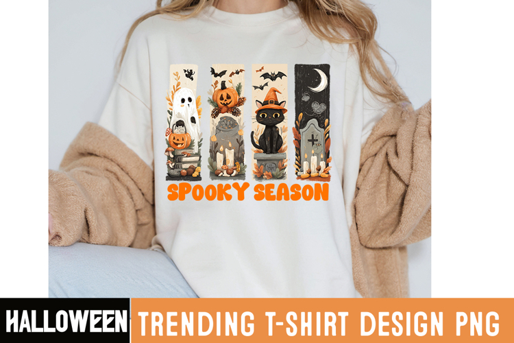Spooky Season Sublimation,Spooky Season t-Shirt design