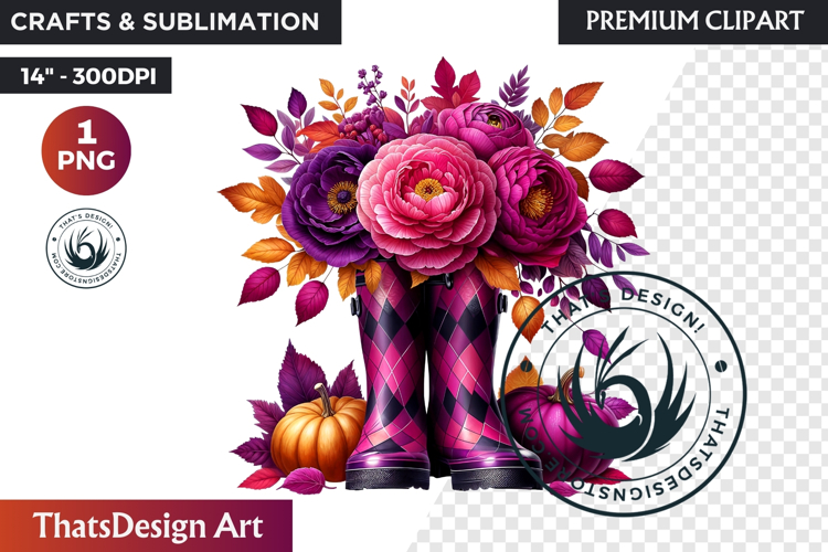 Rain Boots Clipart Image 7