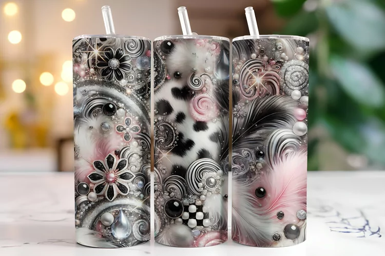 Abstract Tumbler Wrap | Sublimation