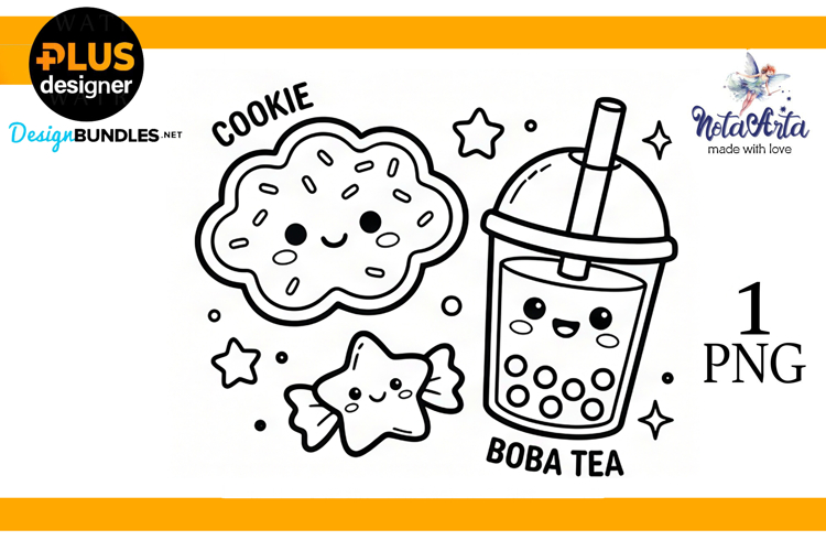 Kawaii Treats: Super Cute Coloring Fun
