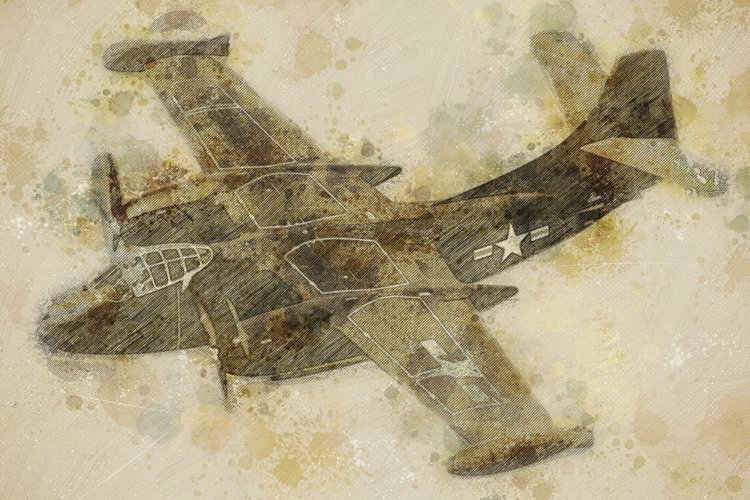 Printable OLD AIRCRAFTS 7 different formats Pack 36