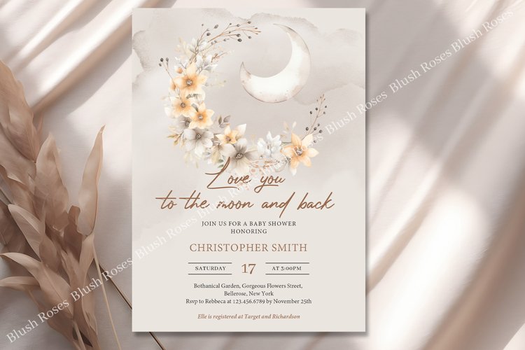 Floral Invitation Template Image 18