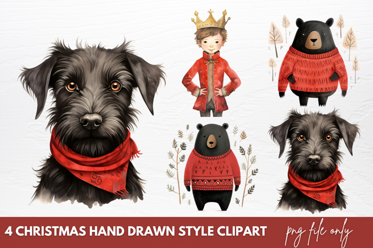 Christmas Watercolor Clipart Image 24