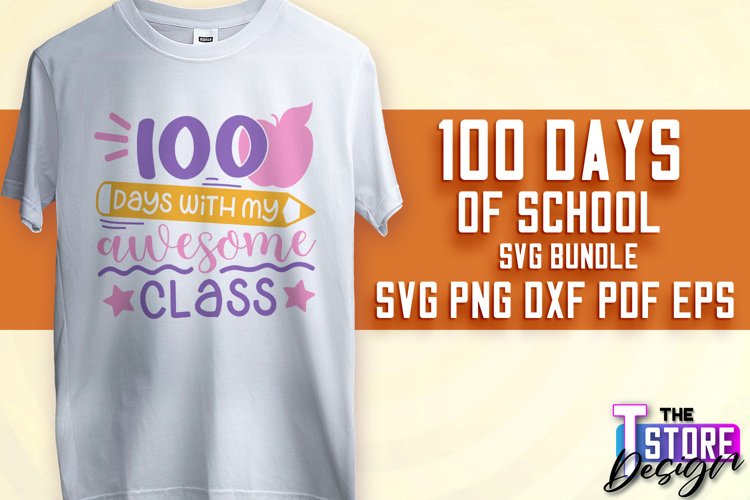 100 Days SVGs Image 16