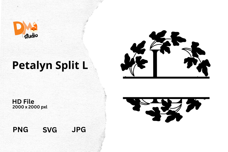 Floral Monogram Letter Svg Image 18