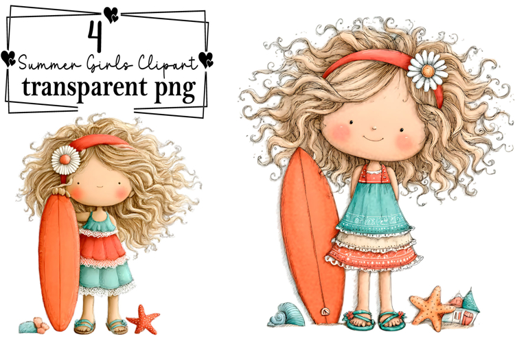 Cute Beach Clipart Image 6